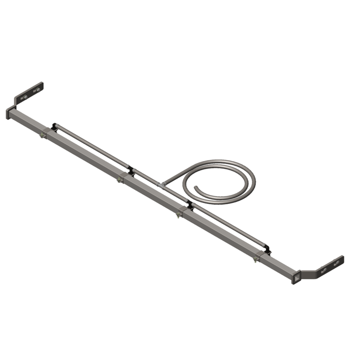 Ensemble balai humide, cadre et raccords pour balayeuse mechanic – Image 3